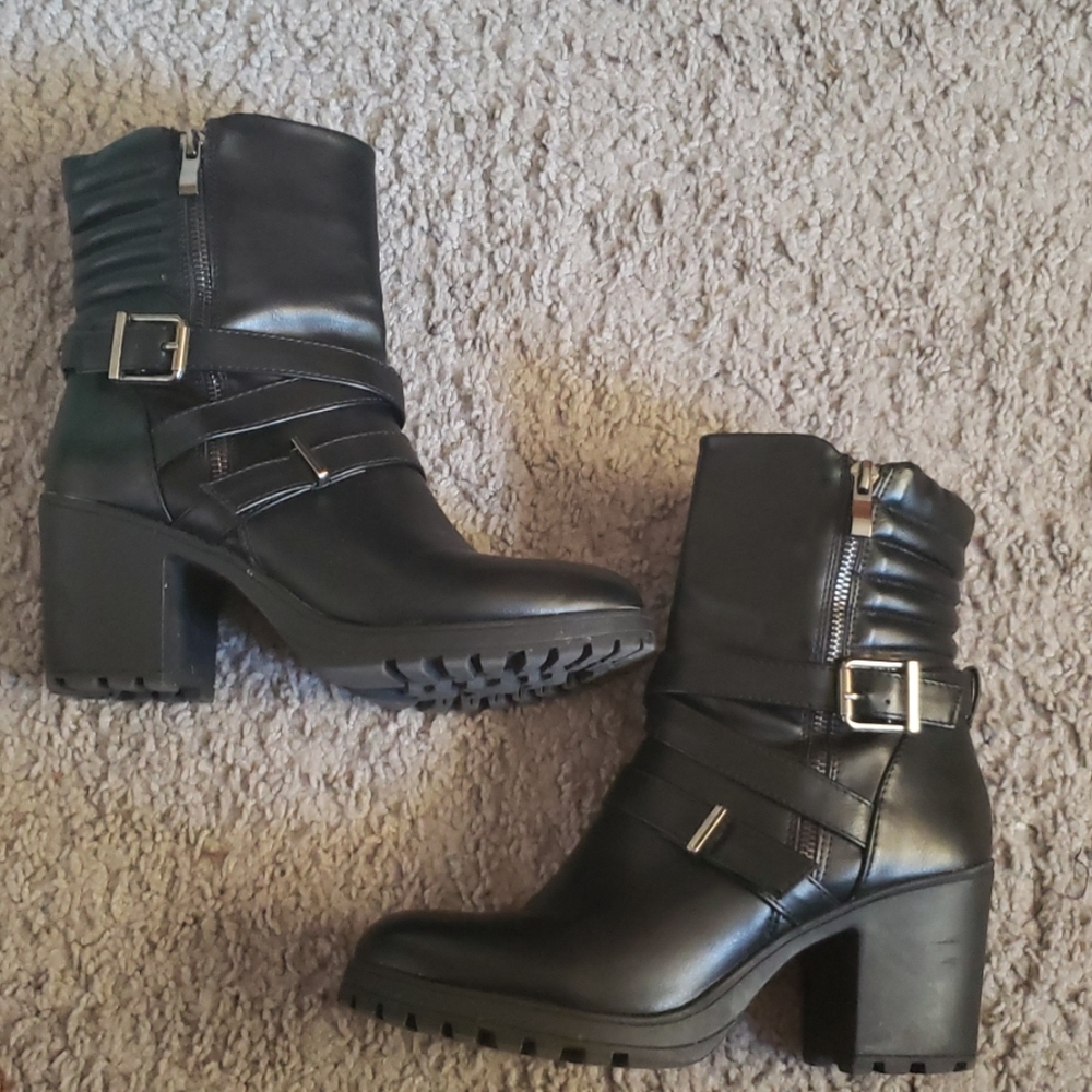Black booties